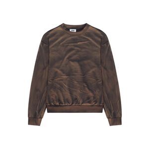 Gcds Men Solarized Crewneck Sweatshirt With Logo Patch